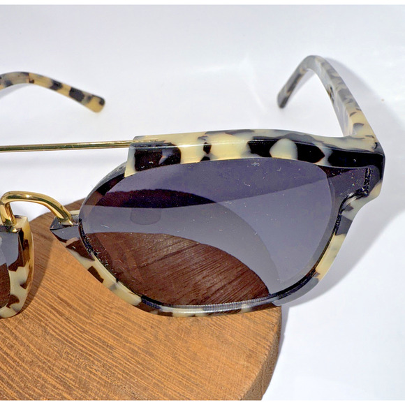 Sailor Eyewear Abstract Tortoise Cat Eye Sunglasses Modern‎ Chic 52-23-140 main image 2
